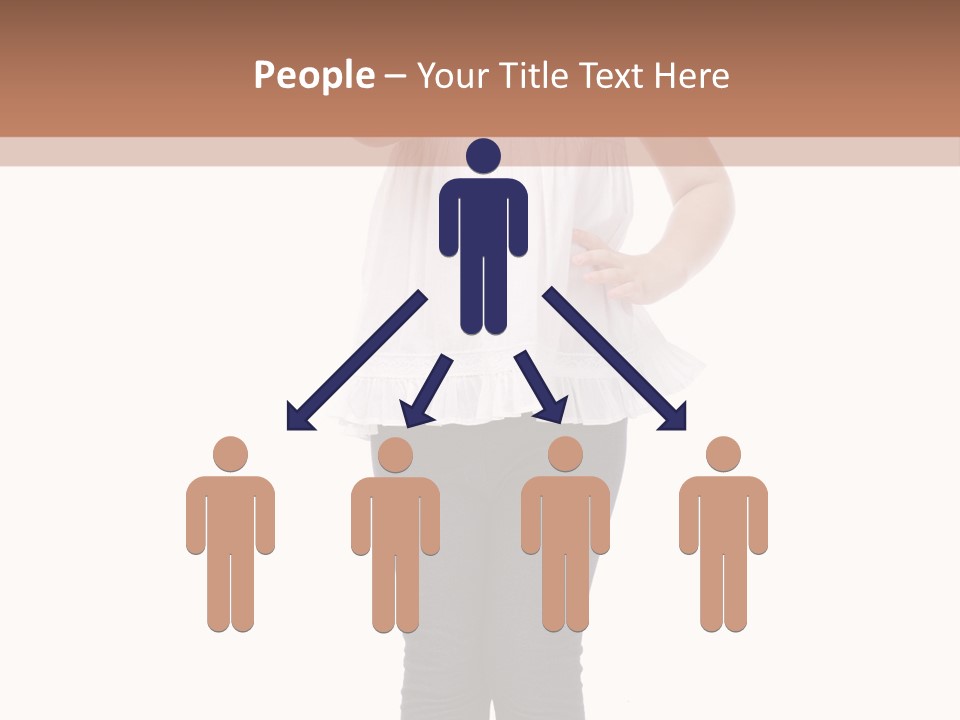 Casual Adorable Tall PowerPoint Template