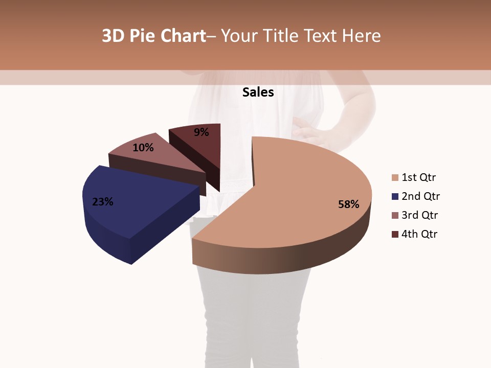 Casual Adorable Tall PowerPoint Template