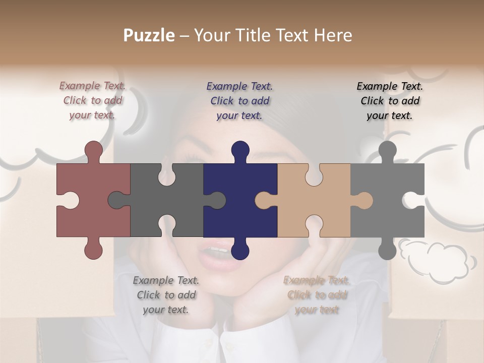 Photo Work Business PowerPoint Template