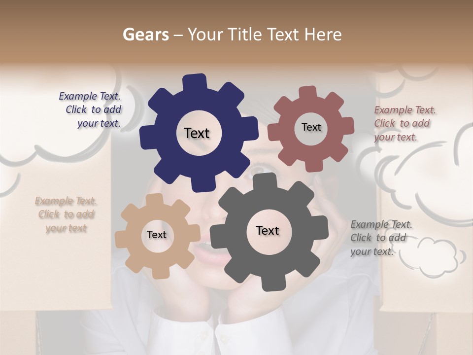 Photo Work Business PowerPoint Template