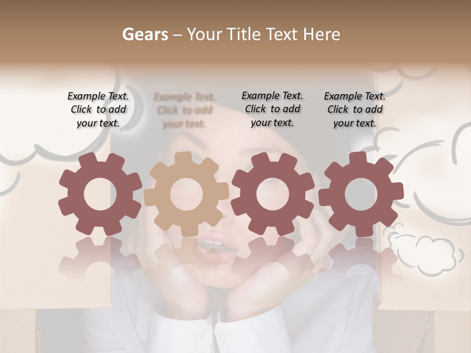 Photo Work Business PowerPoint Template