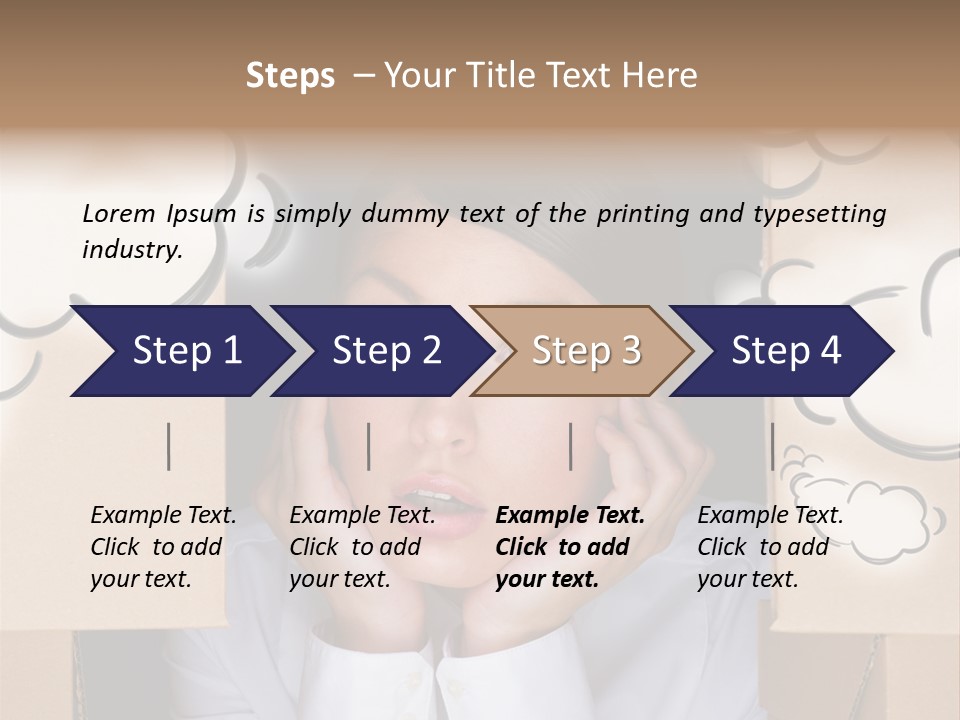 Photo Work Business PowerPoint Template