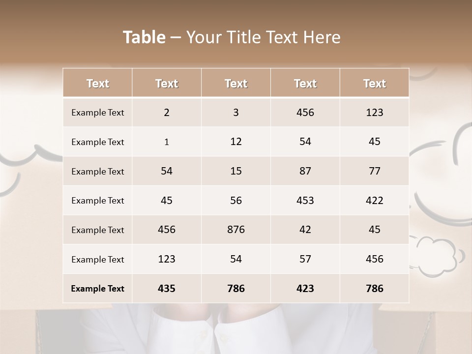 Photo Work Business PowerPoint Template
