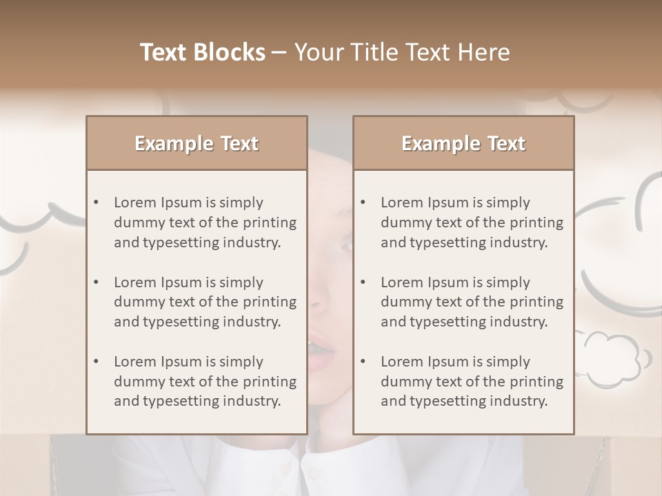 Photo Work Business PowerPoint Template
