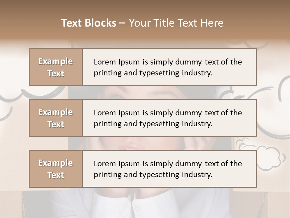 Photo Work Business PowerPoint Template