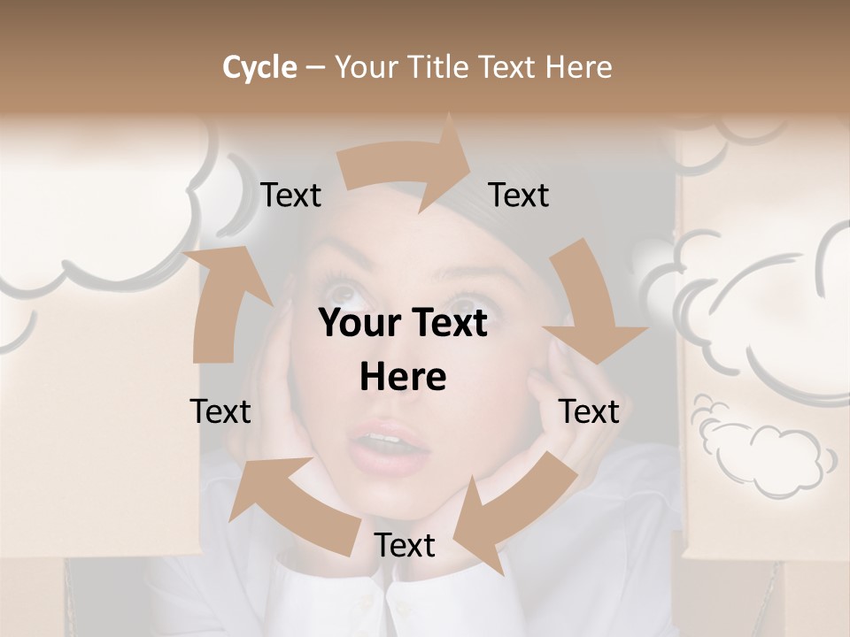 Photo Work Business PowerPoint Template