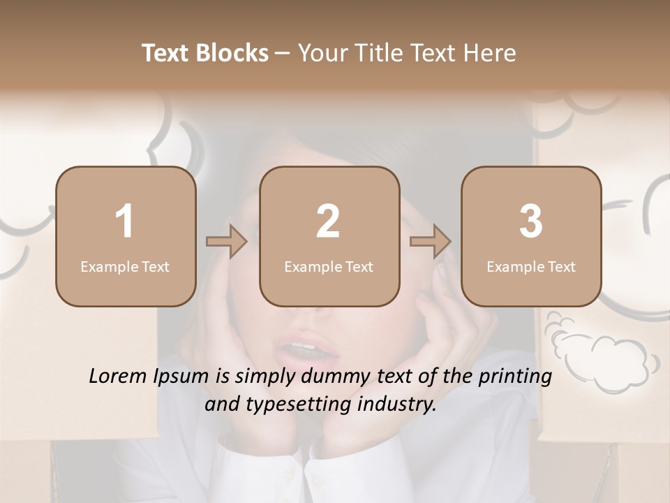 Photo Work Business PowerPoint Template