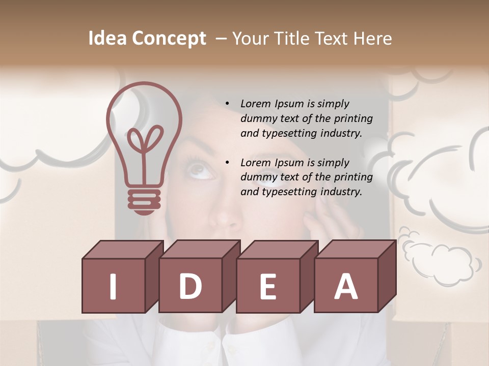 Photo Work Business PowerPoint Template