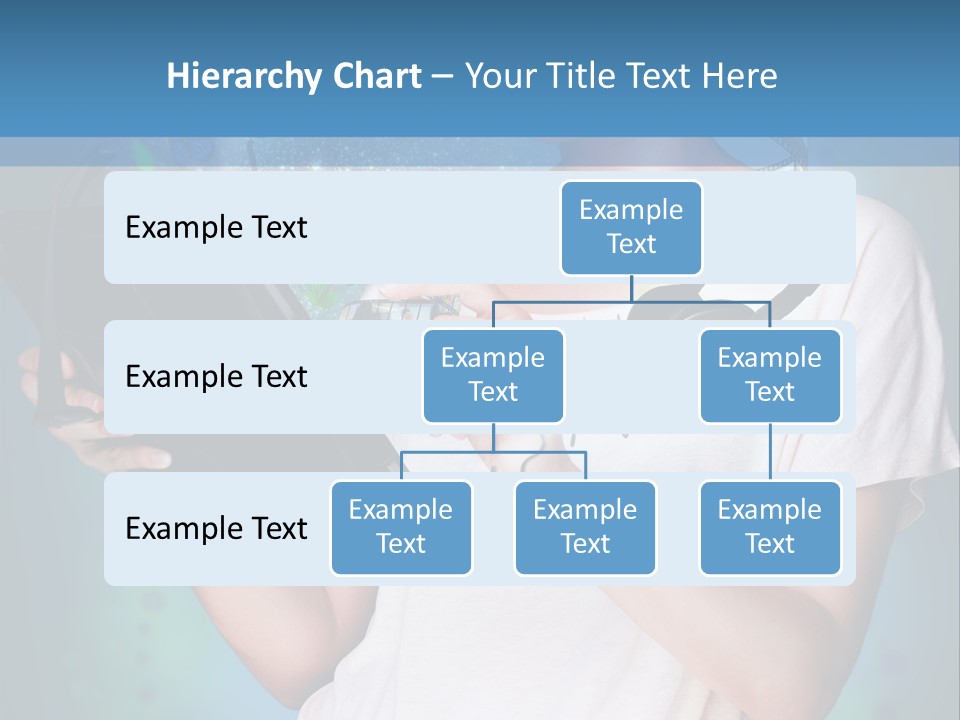 Music Advertisement Woman PowerPoint Template
