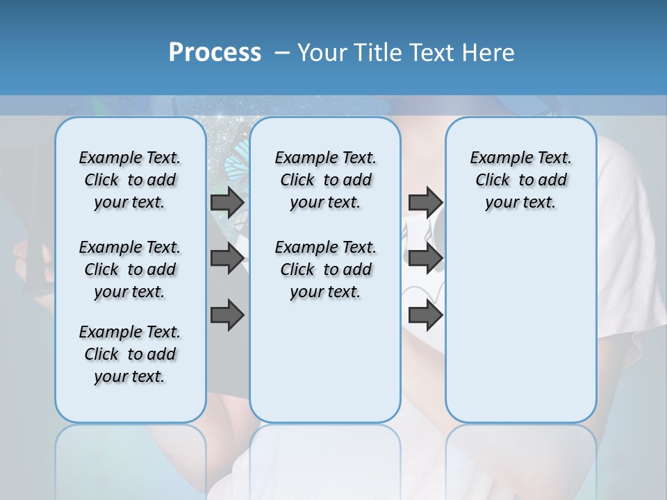 Music Advertisement Woman PowerPoint Template