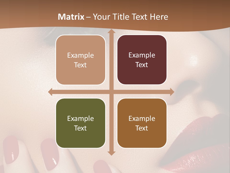 Luxury Women Elegance PowerPoint Template