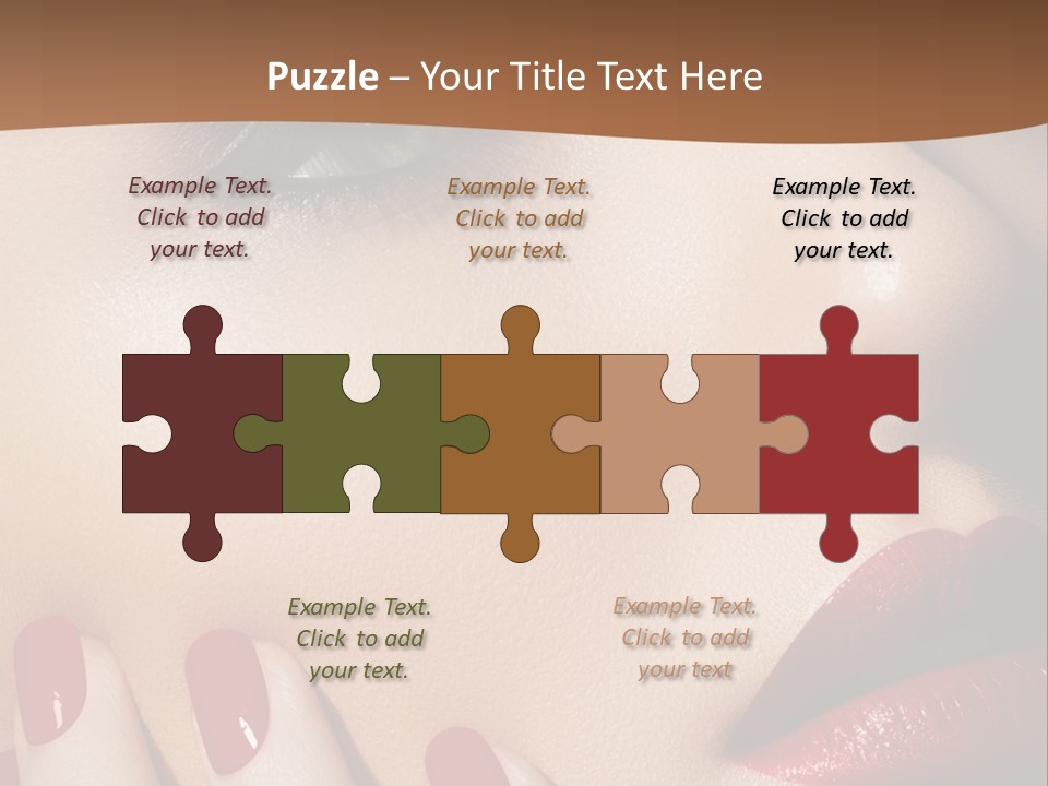 Luxury Women Elegance PowerPoint Template