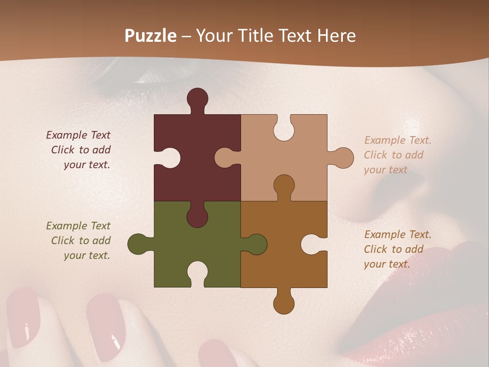 Luxury Women Elegance PowerPoint Template