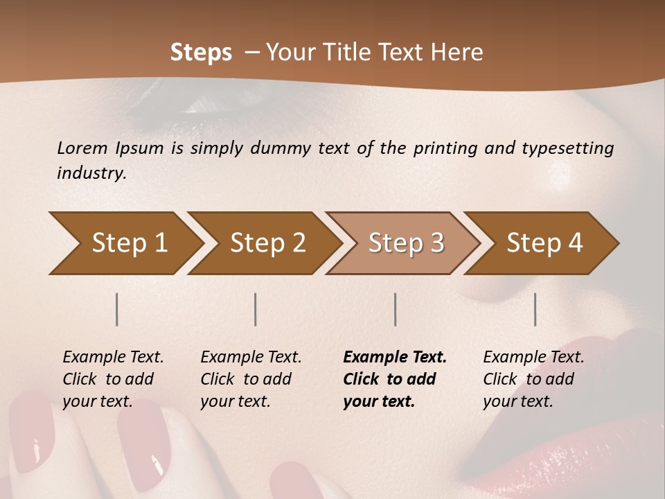 Luxury Women Elegance PowerPoint Template