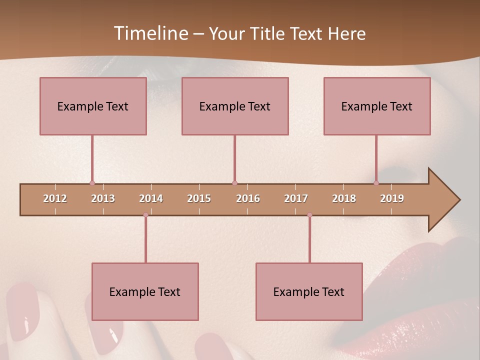 Luxury Women Elegance PowerPoint Template