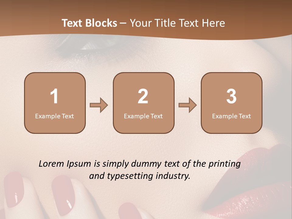 Luxury Women Elegance PowerPoint Template