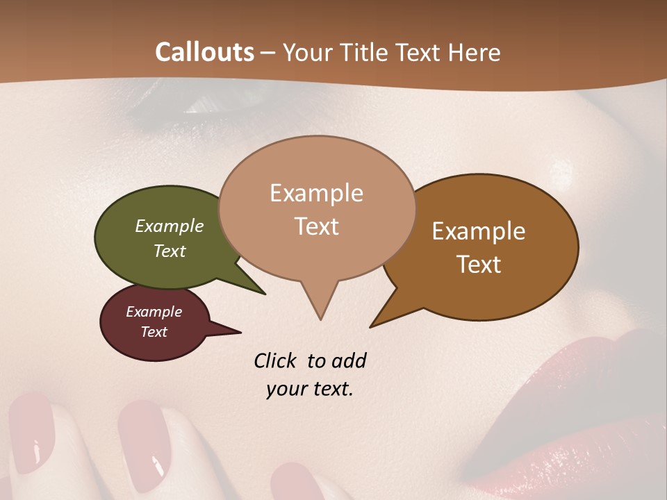 Luxury Women Elegance PowerPoint Template