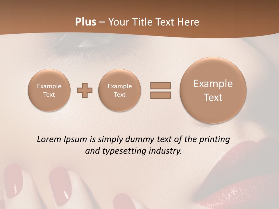 Luxury Women Elegance PowerPoint Template