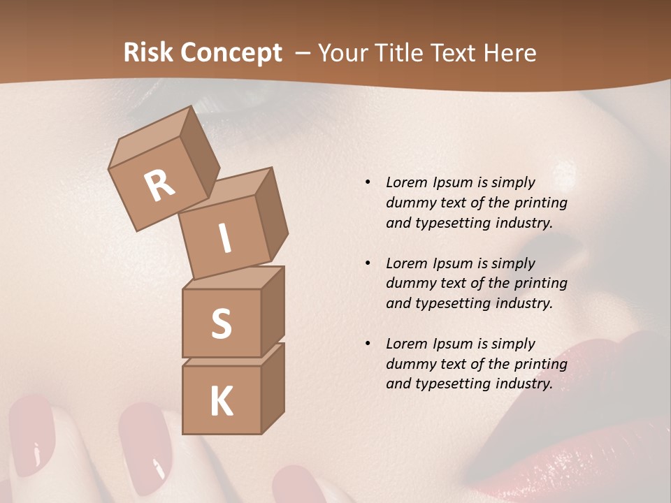 Luxury Women Elegance PowerPoint Template