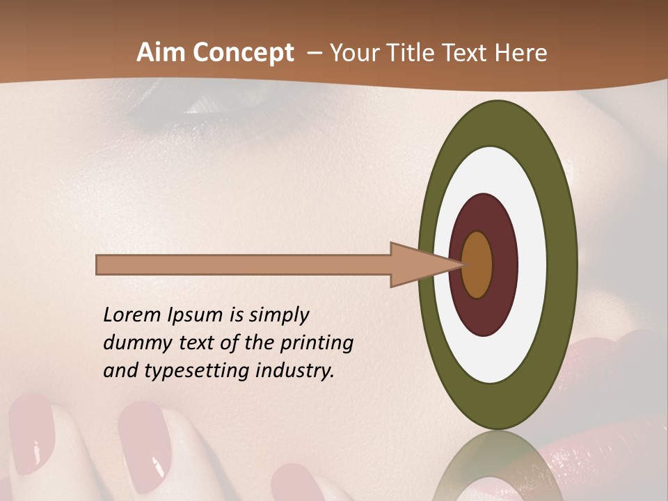 Luxury Women Elegance PowerPoint Template