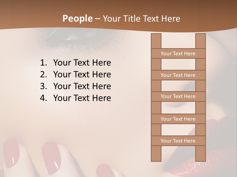 Luxury Women Elegance PowerPoint Template