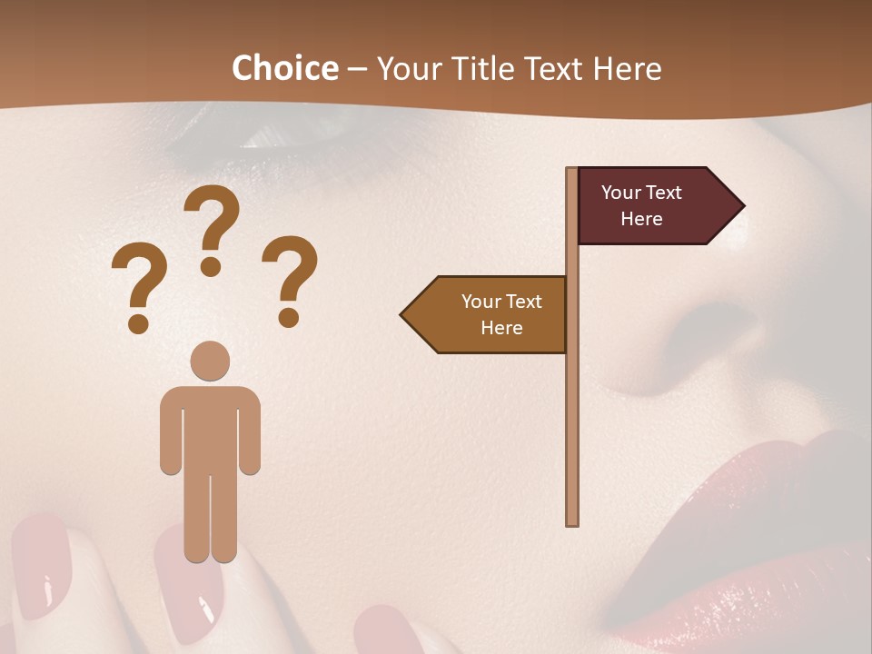 Luxury Women Elegance PowerPoint Template