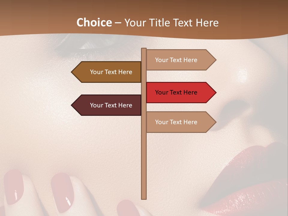 Luxury Women Elegance PowerPoint Template