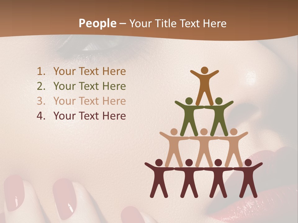 Luxury Women Elegance PowerPoint Template