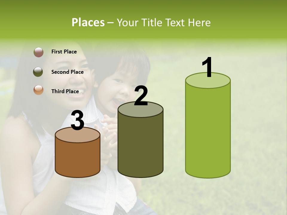 Embracing Unity Child PowerPoint Template