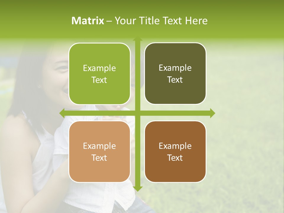 Embracing Unity Child PowerPoint Template