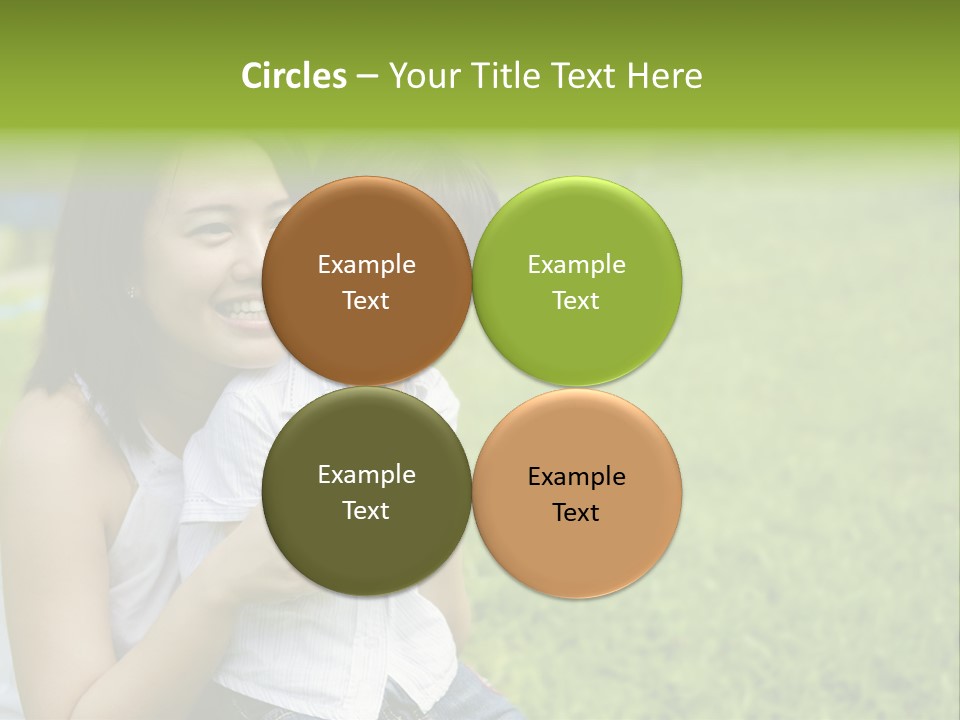 Embracing Unity Child PowerPoint Template