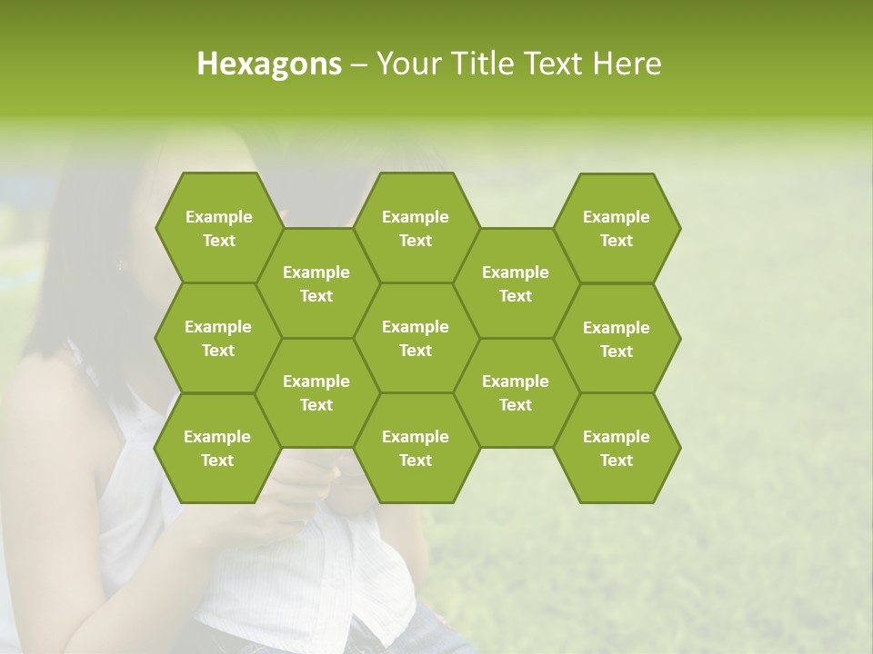 Embracing Unity Child PowerPoint Template