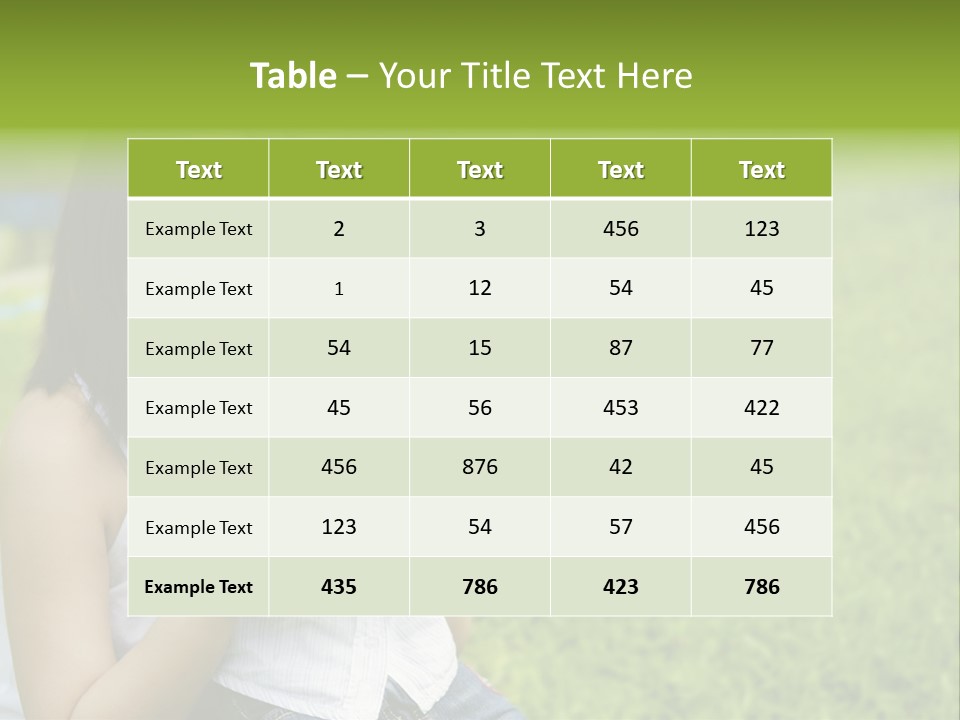 Embracing Unity Child PowerPoint Template