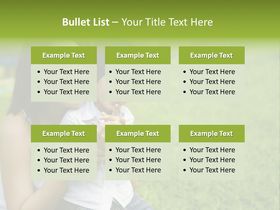 Embracing Unity Child PowerPoint Template