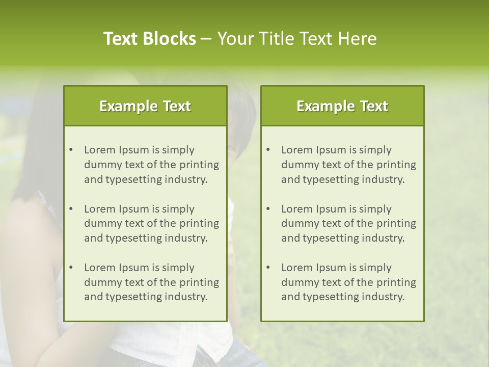 Embracing Unity Child PowerPoint Template