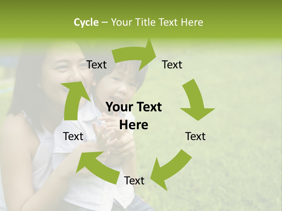 Embracing Unity Child PowerPoint Template