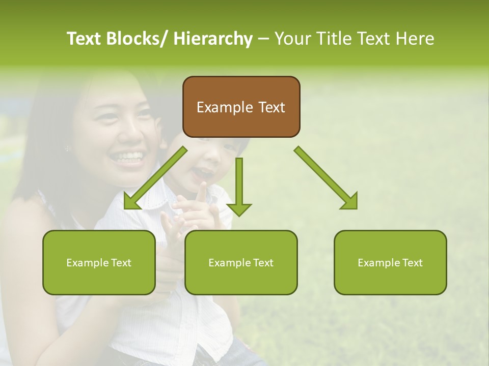 Embracing Unity Child PowerPoint Template