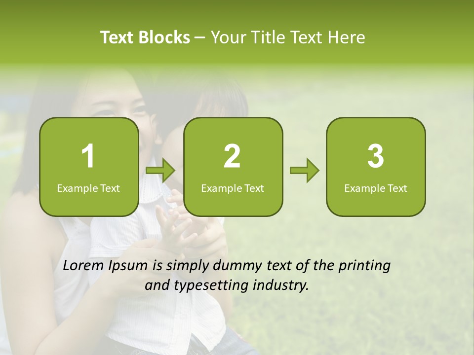 Embracing Unity Child PowerPoint Template