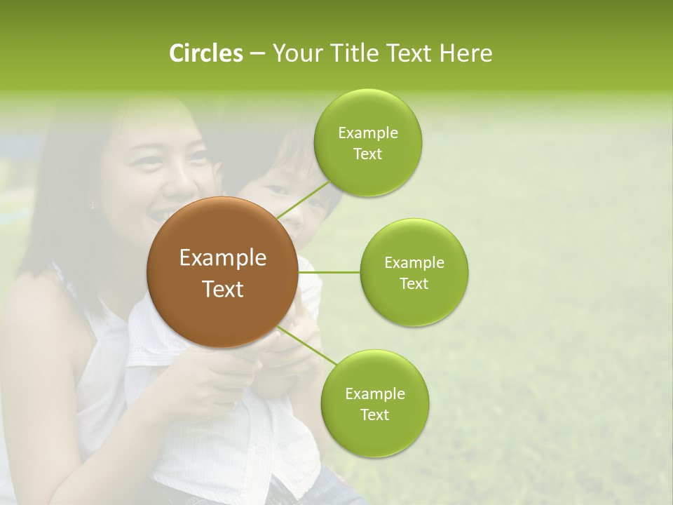 Embracing Unity Child PowerPoint Template