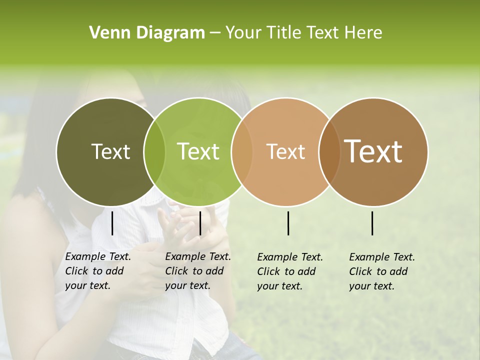 Embracing Unity Child PowerPoint Template