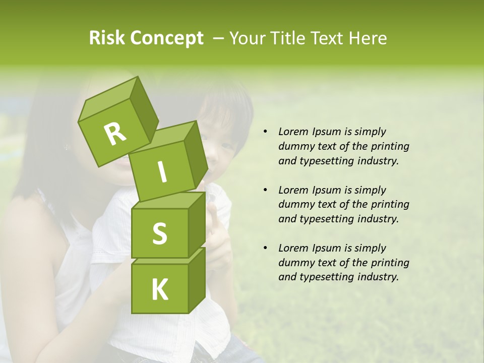 Embracing Unity Child PowerPoint Template