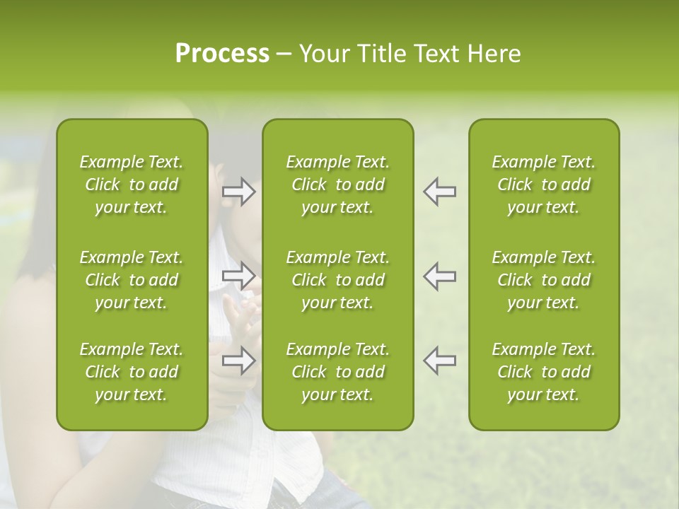 Embracing Unity Child PowerPoint Template