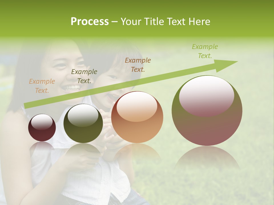 Embracing Unity Child PowerPoint Template