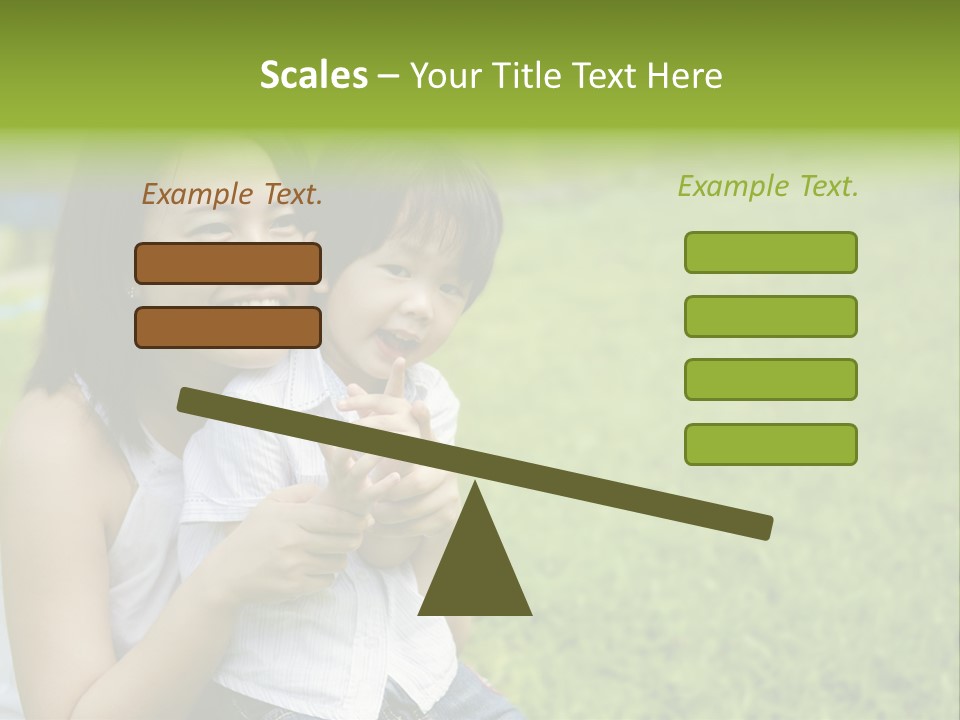 Embracing Unity Child PowerPoint Template