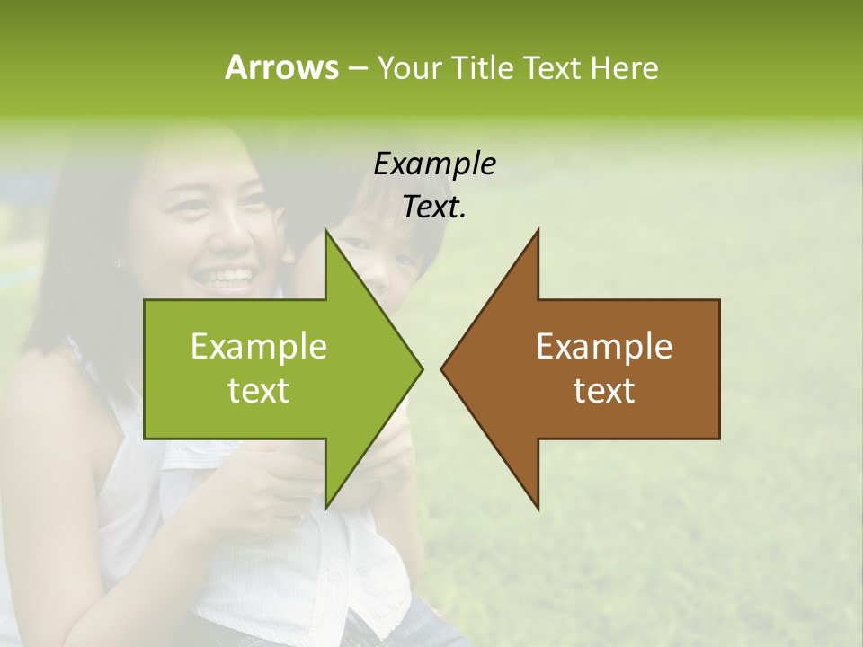 Embracing Unity Child PowerPoint Template