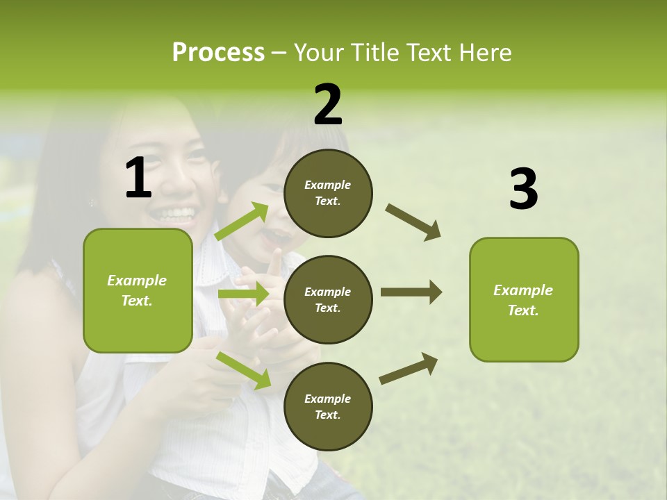 Embracing Unity Child PowerPoint Template