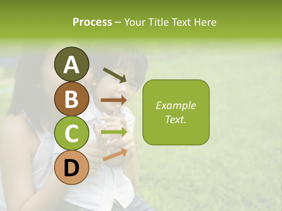 Embracing Unity Child PowerPoint Template