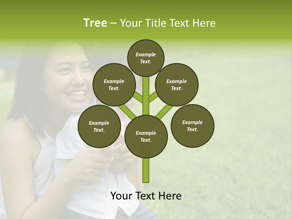 Embracing Unity Child PowerPoint Template