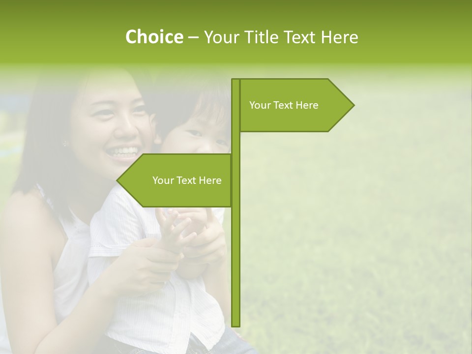 Embracing Unity Child PowerPoint Template