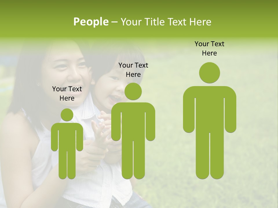 Embracing Unity Child PowerPoint Template